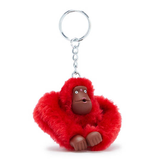 Kipling Sven Monkey Keychain Accessories Cherry Tonal | CA 2001NW